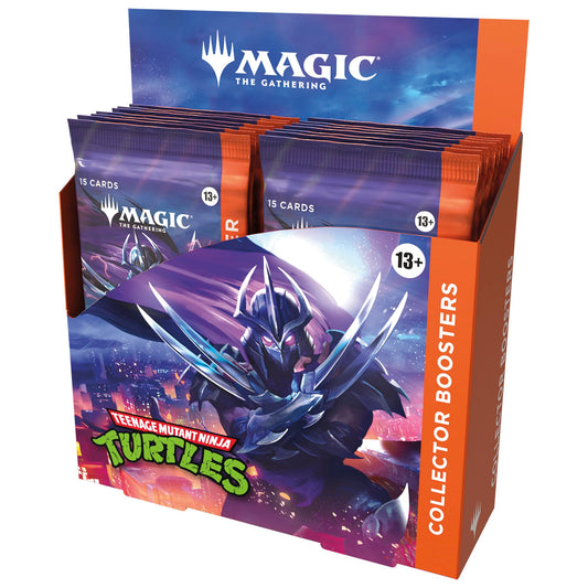 Magic: The Gathering | Teenage Mutant Ninja Turtles - Collector Booster Box | 12 Packs | Collectible Trading Card Game
